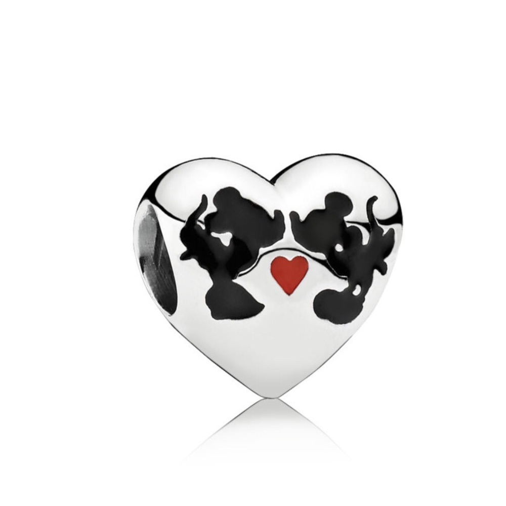 Pandora Disney Mickey and Minnie Kiss Charm
